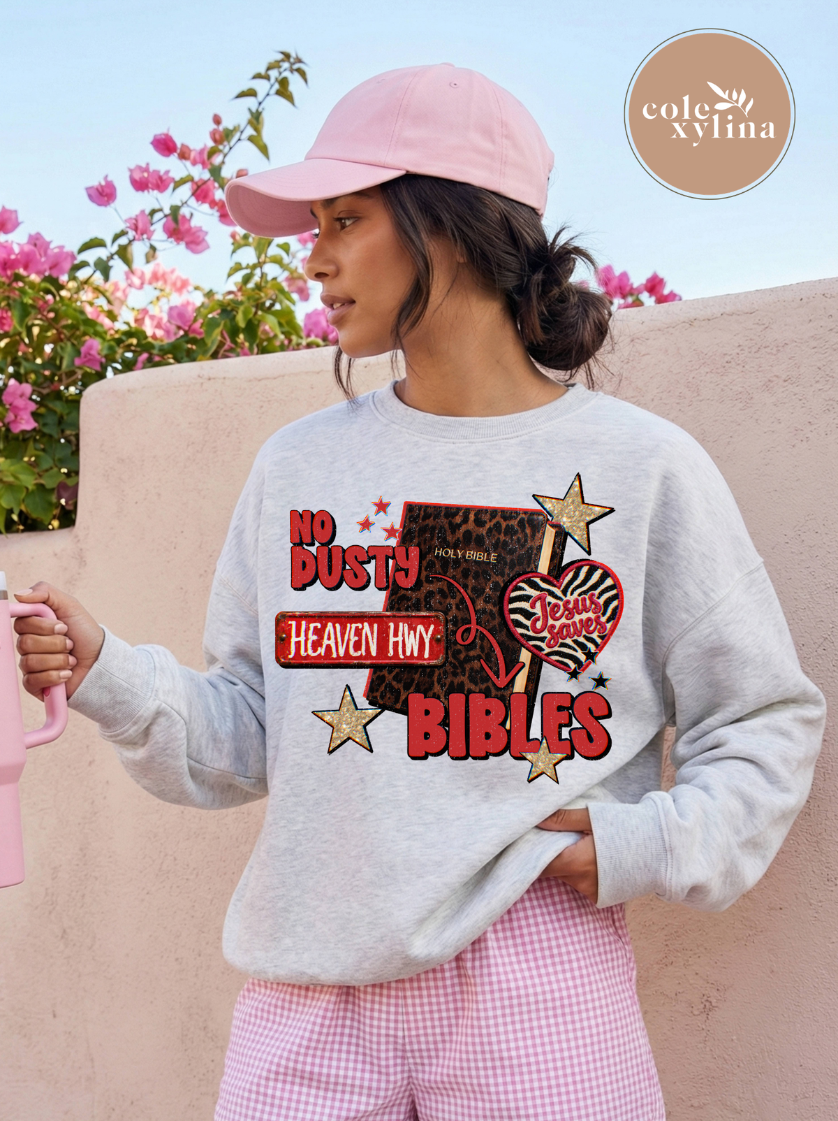 RED LEOPARD NO DUSTY BIBLES - DTF TRANSFER
