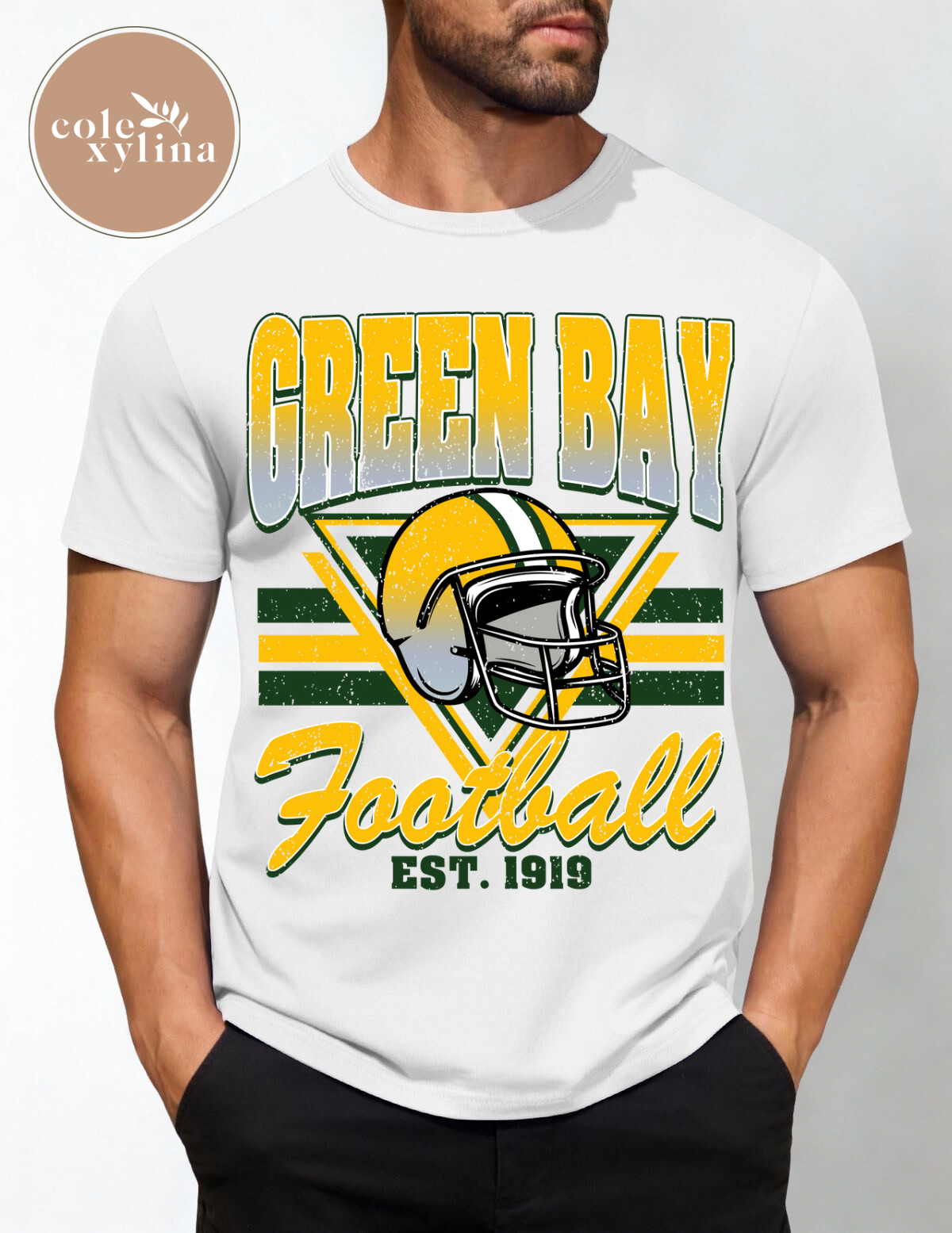 TWO TONE GREEN BAY - DTF TRANSFER