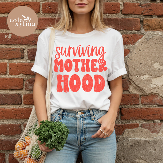GRUNGE SURVIVING MOTHERHOOD - DTF TRANSFER