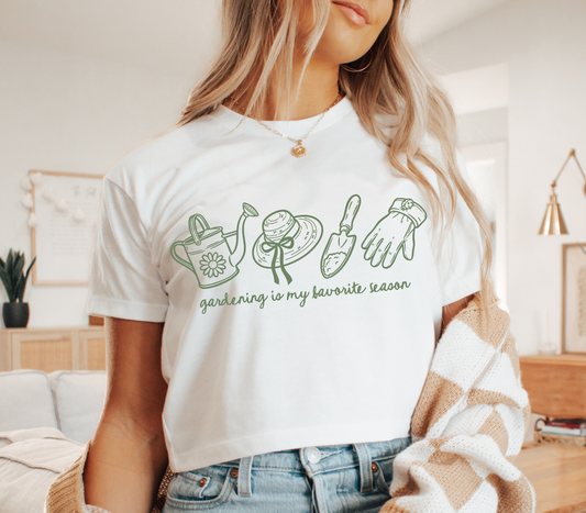 GARDENING IS MY FAVORITE SEASON GREEN - DTF TRANSFER