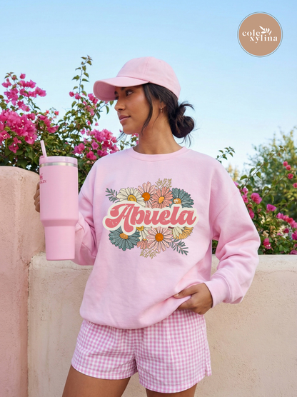 BOHO FLORAL ABUELA (2 OPTIONS) - DTF TRANSFER