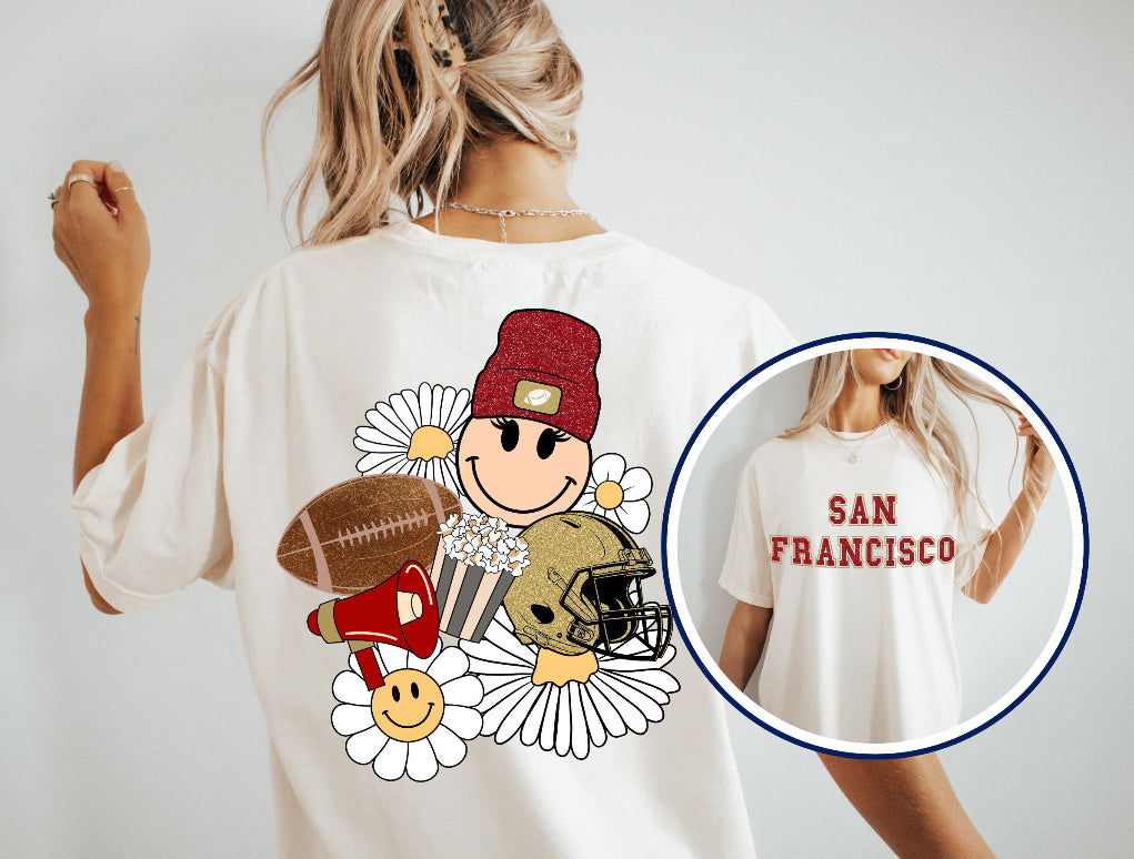 RETRO SAN FRANCISCO TWO PIECE - DTF TRANSFER