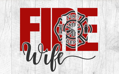 FIRE WIFE - DTF TRANSFER