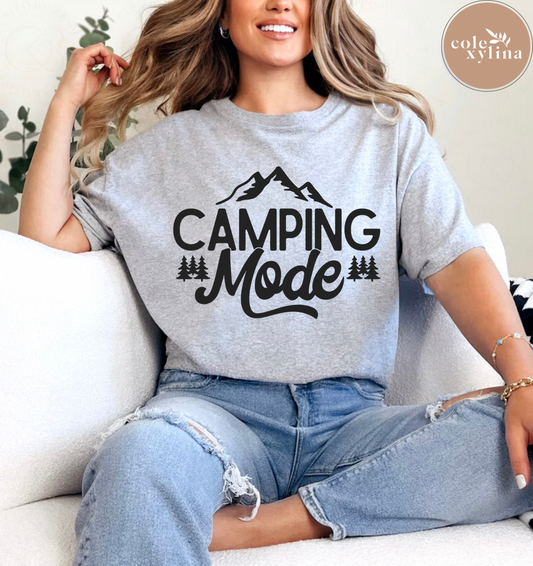 CAMPING MODE (2 COLOR OPTIONS) - DTF TRANSFER
