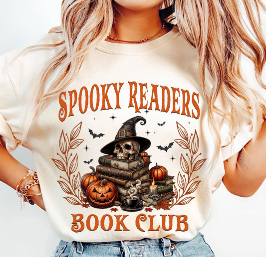 SPOOKY READERS BOOK CLUB - DTF TRANSFER
