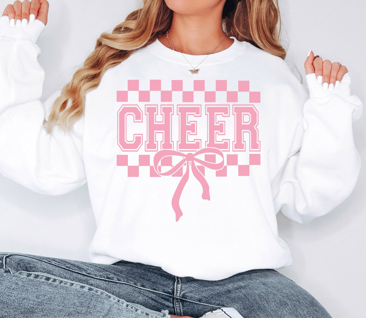 CHECKERED CHEER - DTF TRANSFER