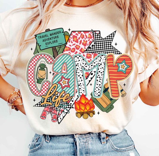 RETRO CAMP LOVER - DTF TRANSFER