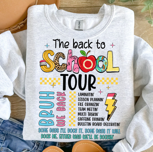 BACK TO SCHOOL TOUR - DTF TRANSFER