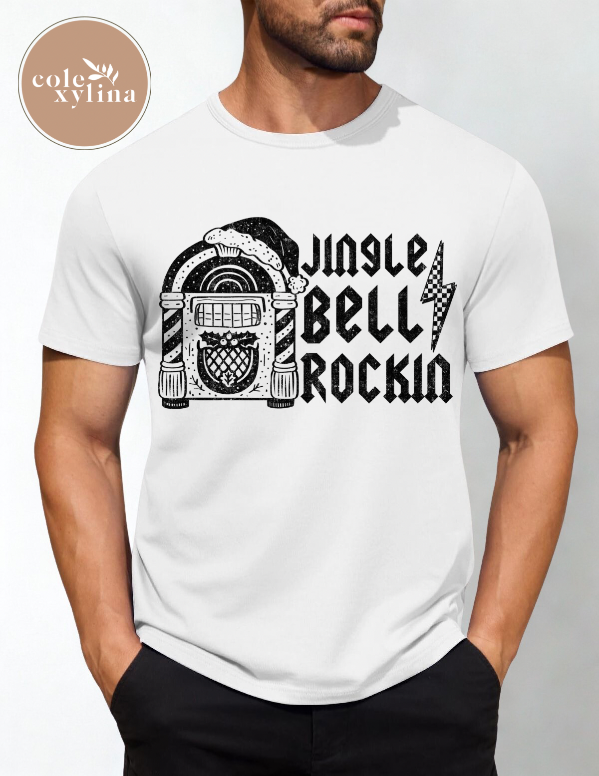 JINGLE BELL ROCKIN (2 OPTIONS) - DTF TRANSFER