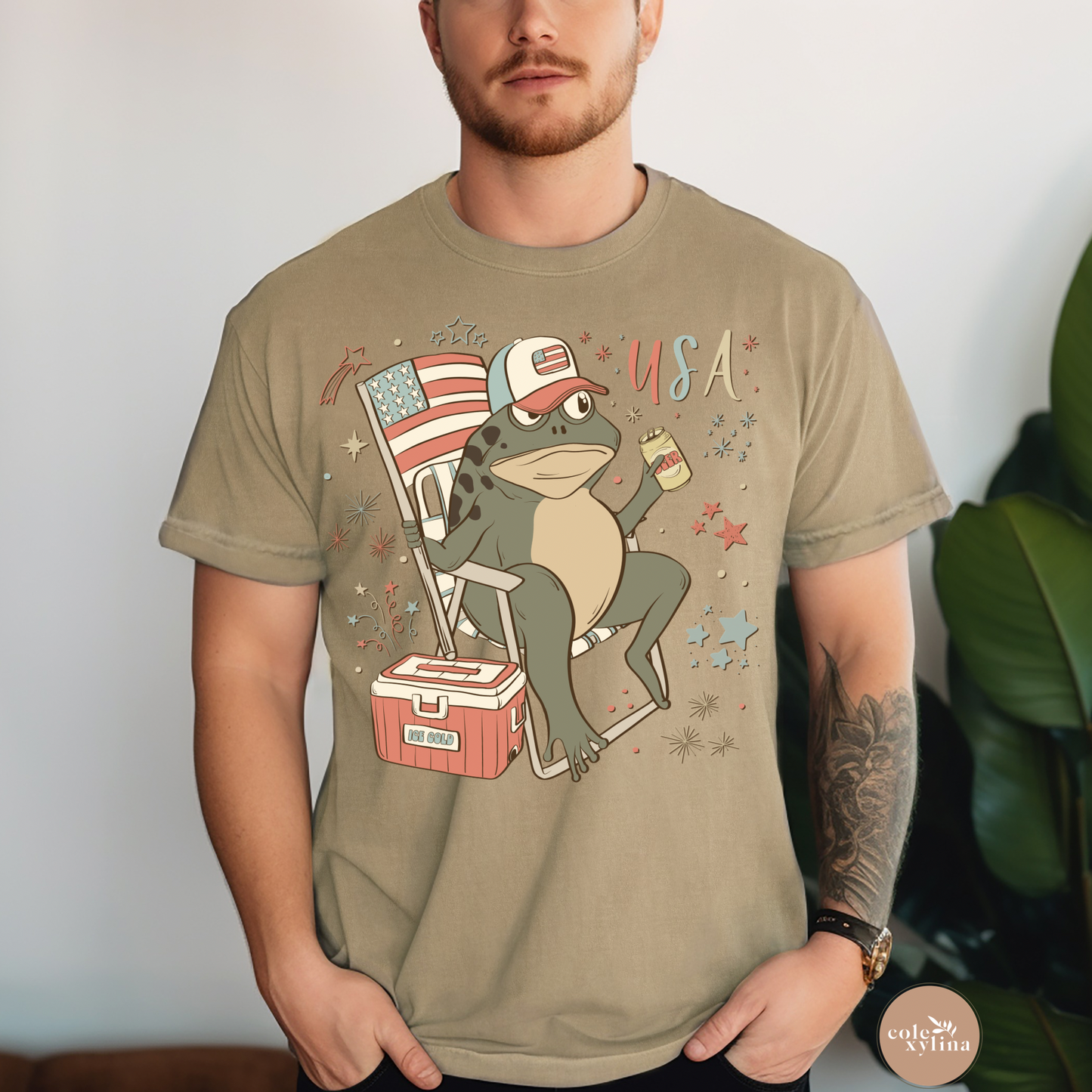 SOLID USA FROGGIE - DTF TRANSFER