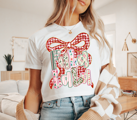 FESTIVE FALALALA - DTF TRANSFER