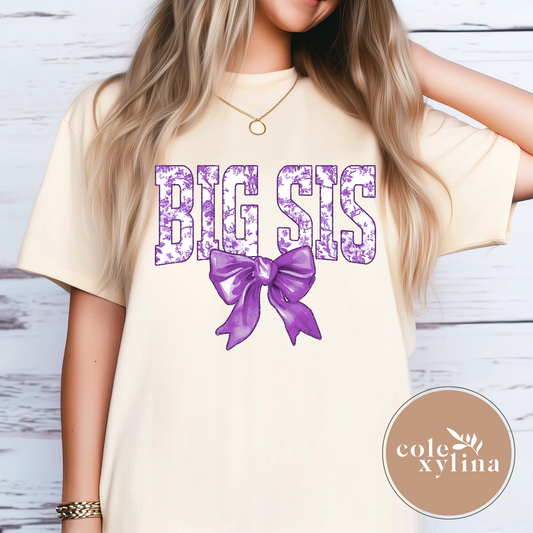 FAUX LACE BIG SIS - DTF TRANSFER