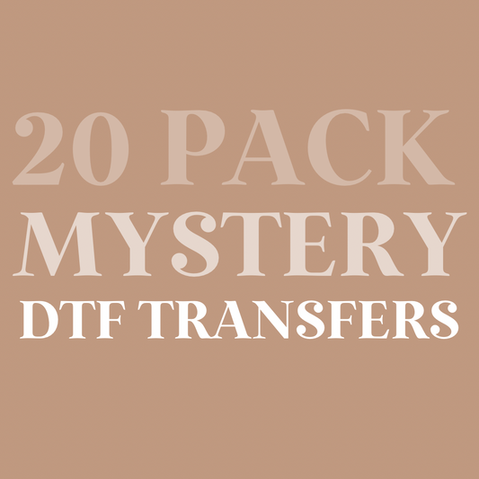 20PK MYSTERY - DTF TRANSFERS