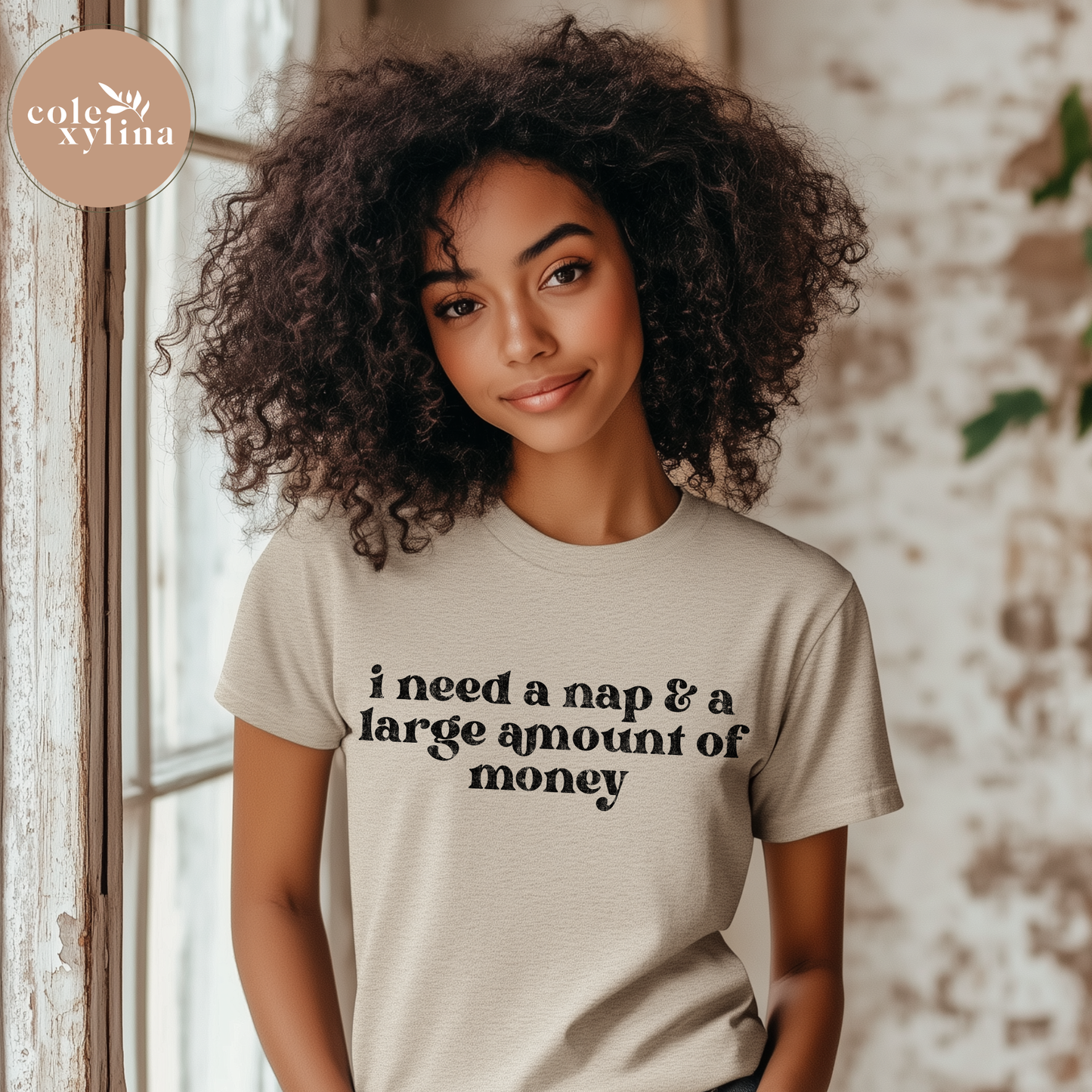 I NEED A NAP AND A LARGE AMOUNT OF MONEY - DTF TRANSFER