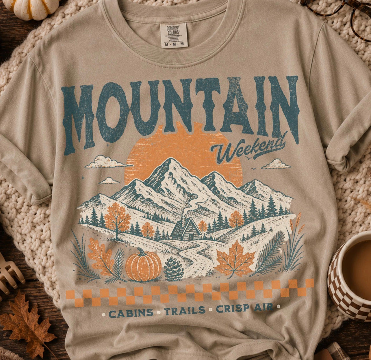 MOUNTAIN WEEKEND - DTF TRANSFER