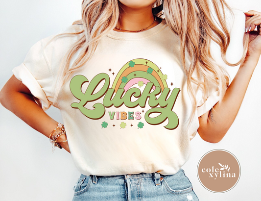 LUCKY VIBES - DTF TRANSFER