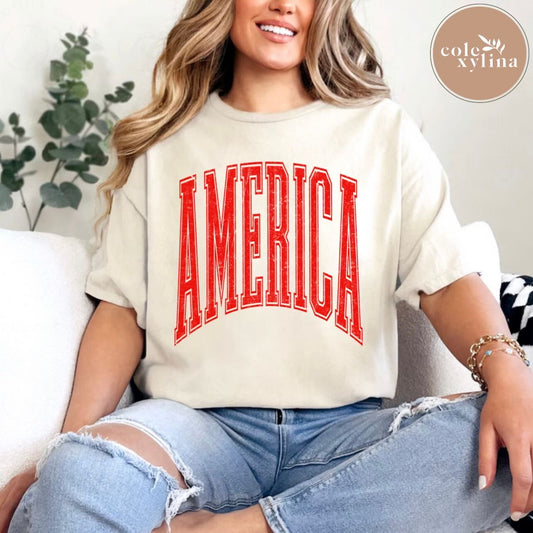 RED AMERICA - DTF TRANSFER