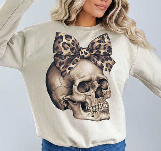 CHEETAH SKULL - DTF TRANSFER
