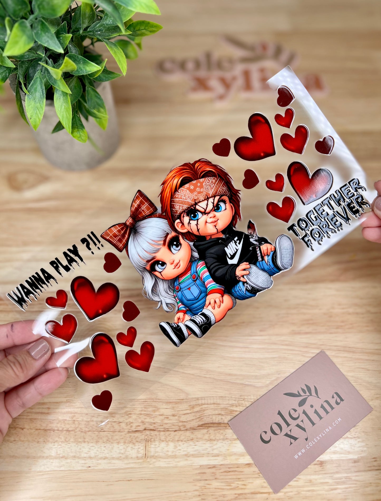 TOGETHER FOREVER - 16OZ WRAP DOUBLE SIDED