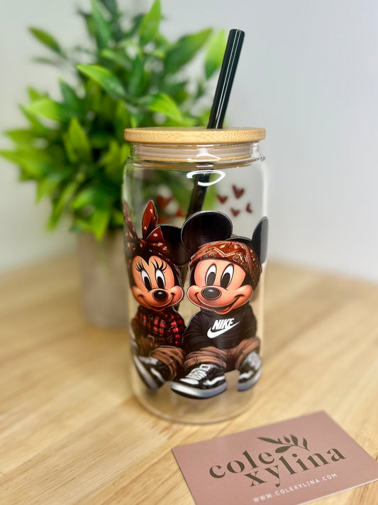 CHICANO MOUSE LOVERS - 16OZ LIBBY
