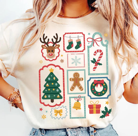 CUTE TRENDY CHRISTMAS - DTF TRANSFER