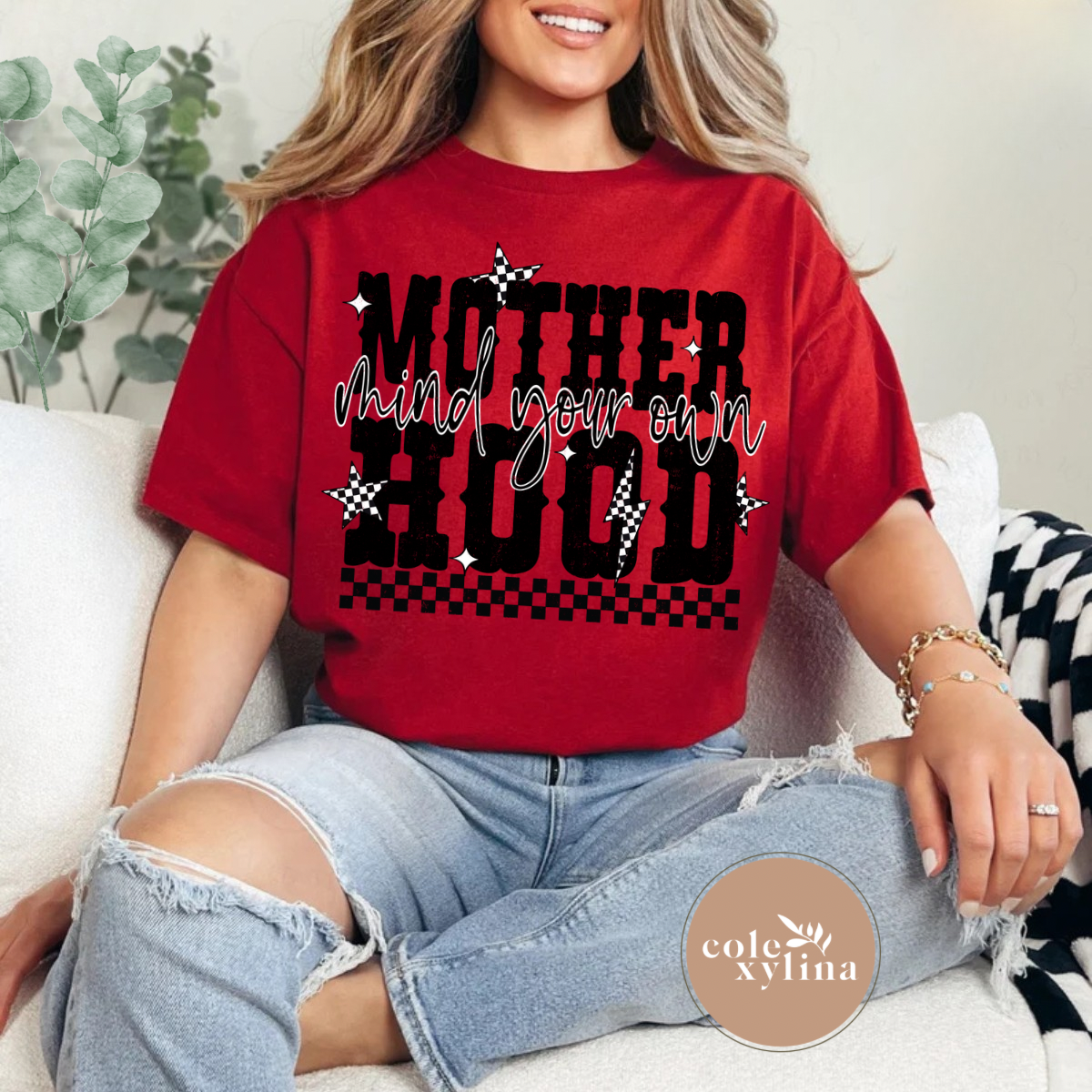 RETRO STAR MOTHERHOOD (2 COLOR OPTIONS) - DTF TRANSFER