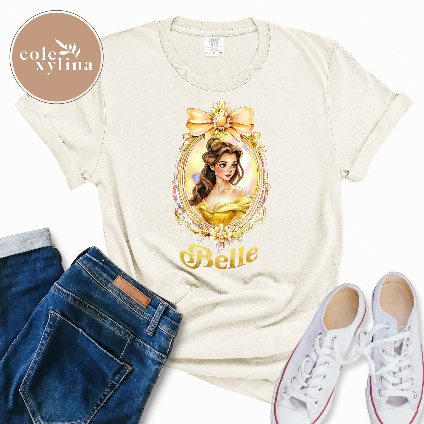 WATERCOLOR BELLE - DTF TRANSFER