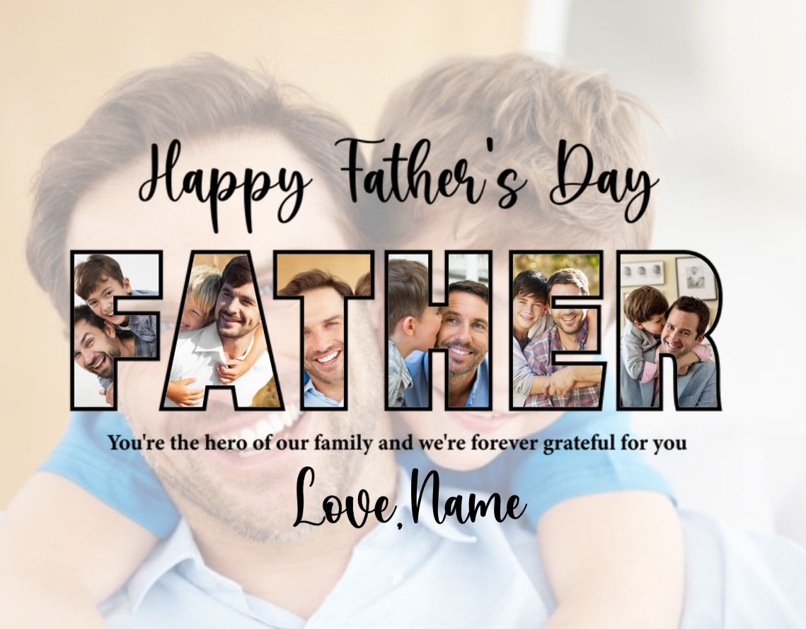 CUSTOM DAD GRANDPA GIFT (7 OPTIONS) - DTF TRANSFER