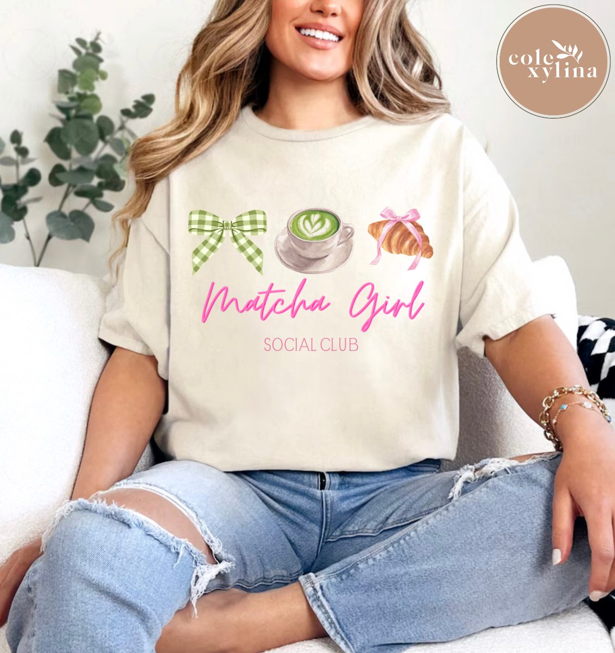 MATCHA GIRL SOCIAL CLUB - DTF TRANSFER