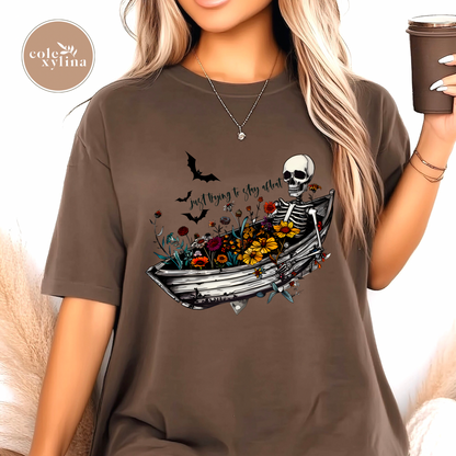 JUST TRYING TO STAY AFLOAT - SHIRT