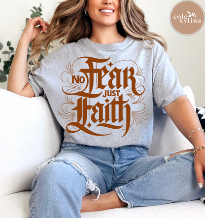 NO FEAR JUST FAITH BROWN (2 OPTIONS) - DTF TRANSFER