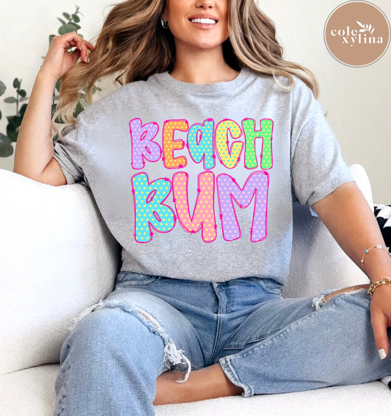 BEACH BUM - DTF TRANSFER