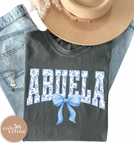 BLUE LACE ABUELA - DTF TRANSFER