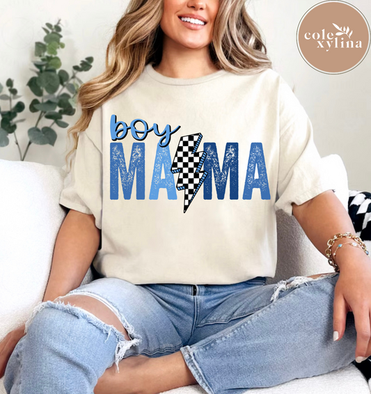 BLUE BOY MAMA - DTF TRANSFER