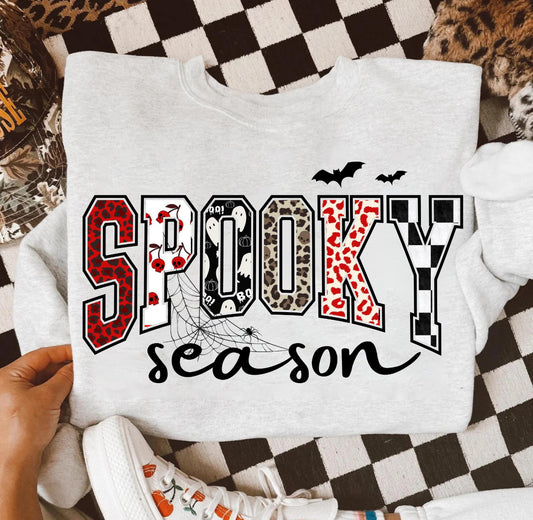 BATS SPOOKY SEASON SEASON - DTF TRANSFER