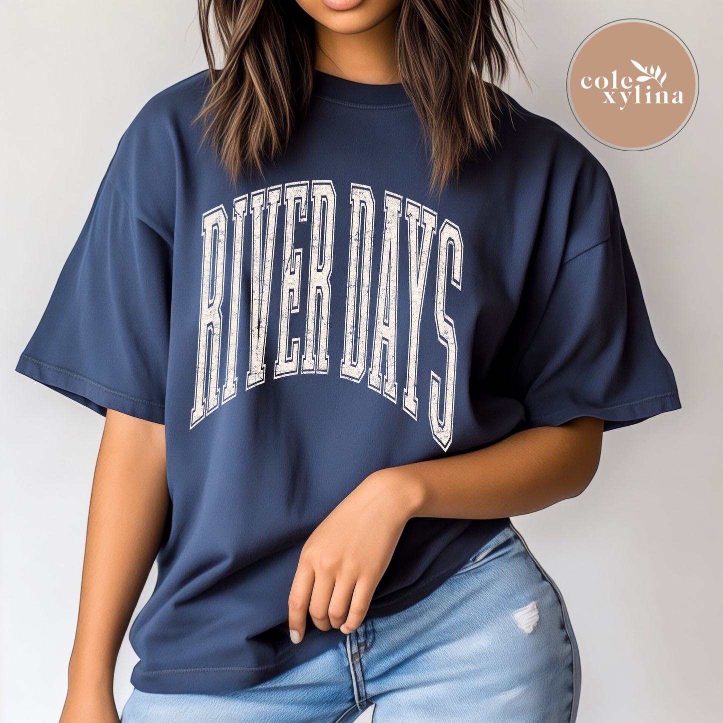 RIVER DAYS CREAM - DTF TRANSFER