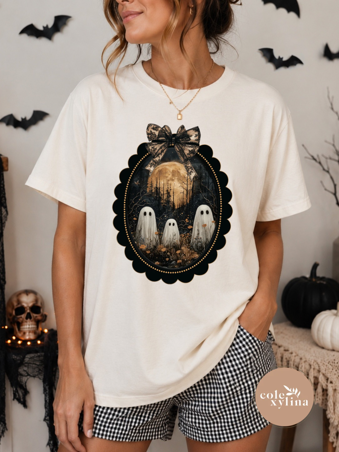 SPOOKY NIGHT FRAME - DTF TRANSFER