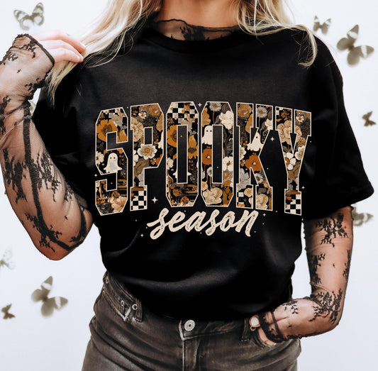 PUMPKIN SPOOKY SEASON (2 OPTIONS) - DTF TRANSFER
