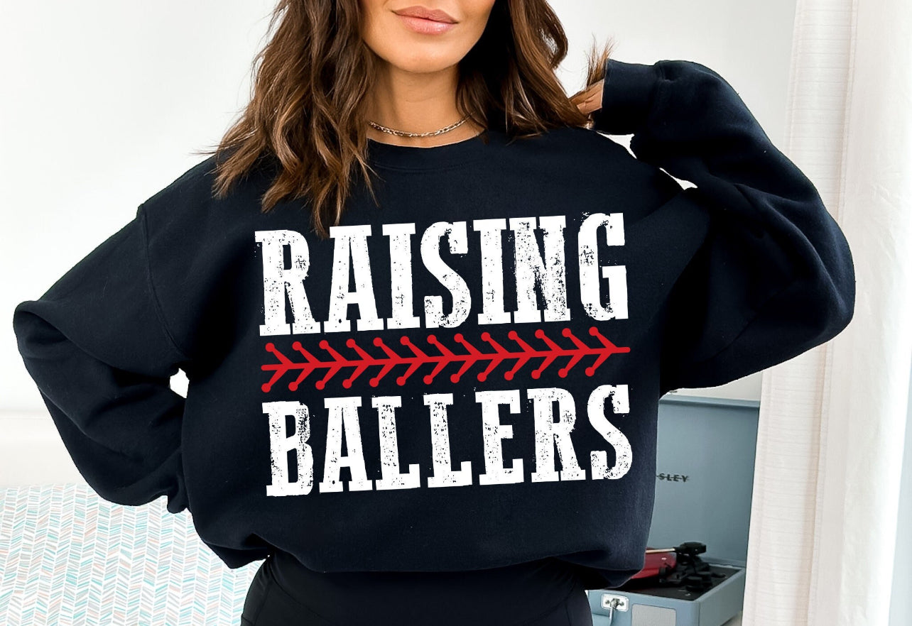 RAISING BALLERS (2 COLOR OPTIONS) - DTF TRANSFER