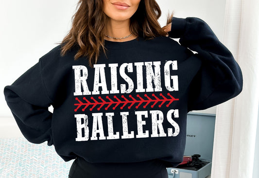 RAISING BALLERS (2 COLOR OPTIONS) - DTF TRANSFER