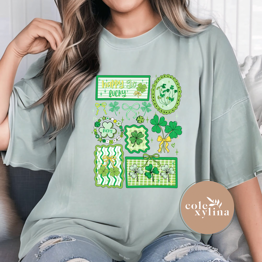 LUCKY ST. PATRICK’S DOODLE - DTF TRANSFER