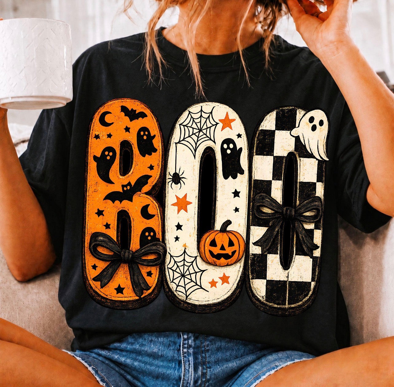 PAINTED BOO - DTF TRANSFER