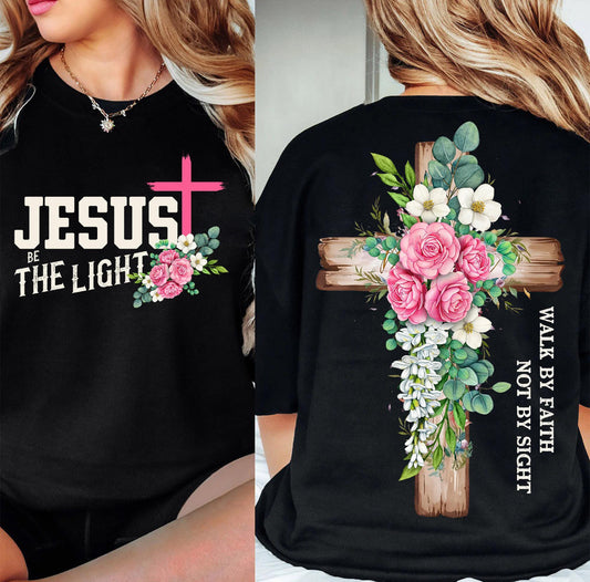 JESUS IS THE LIGHT - DTF TRANSFER