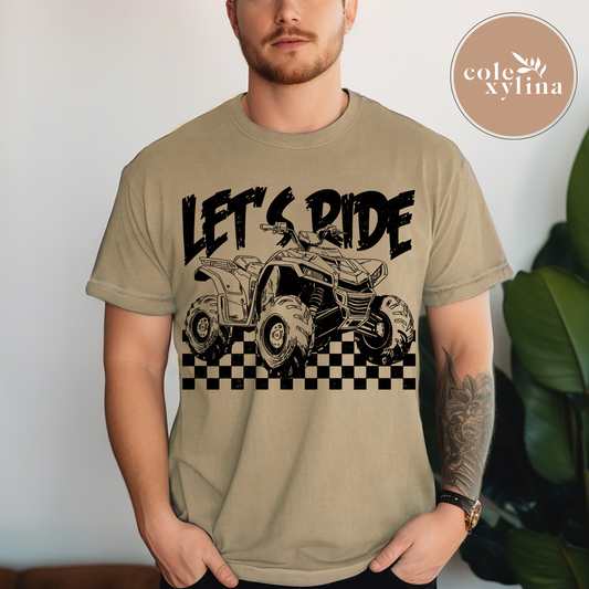 LET’S RIDE - DTF TRANSFER