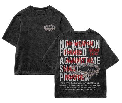 NO WEAPON FORMED AGAINST ME (2 OPTIONS) - DTF TRANSFER