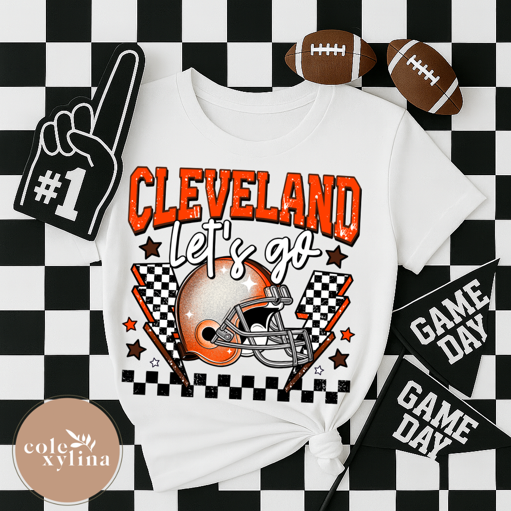 CLEVELAND LET’S GO - DTF TRANSFER
