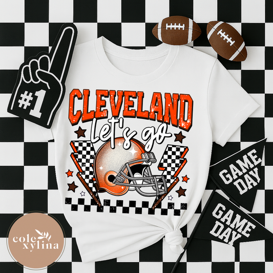 CLEVELAND LET’S GO - DTF TRANSFER