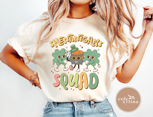 SHENANIGANS SQUAD CLOVERS - DTF TRANSFER