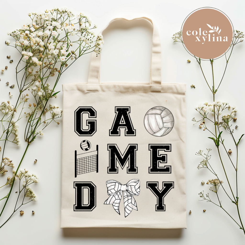 VOLLEYBALL GAME DAY - TOTE
