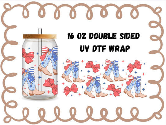 WESTERN USA - 16OZ WRAP DOUBLE SIDED